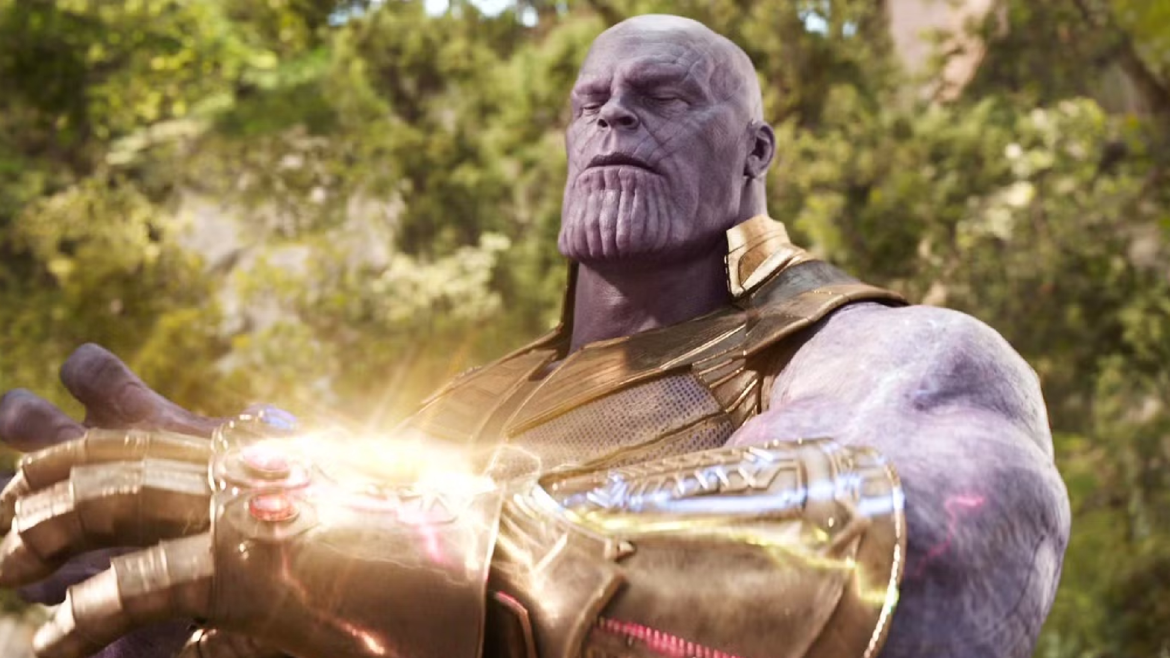 Thanos Snaps in Avengers Infinity War