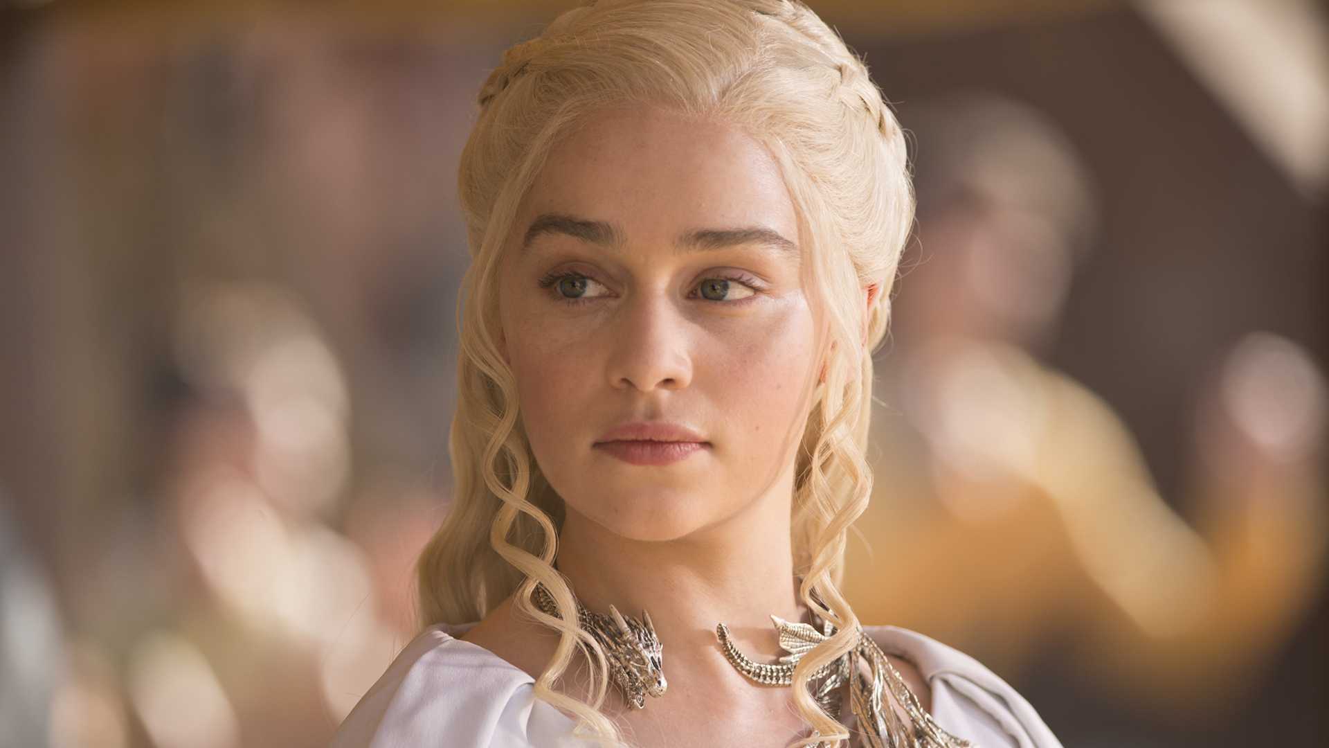 Emilia Clarke as Daenerys from Game of Thrones