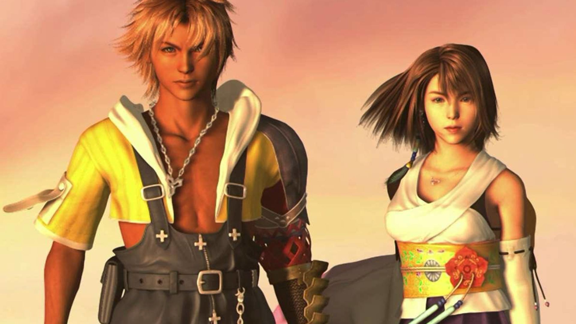 Tidus and Yuna Final Fantasy X