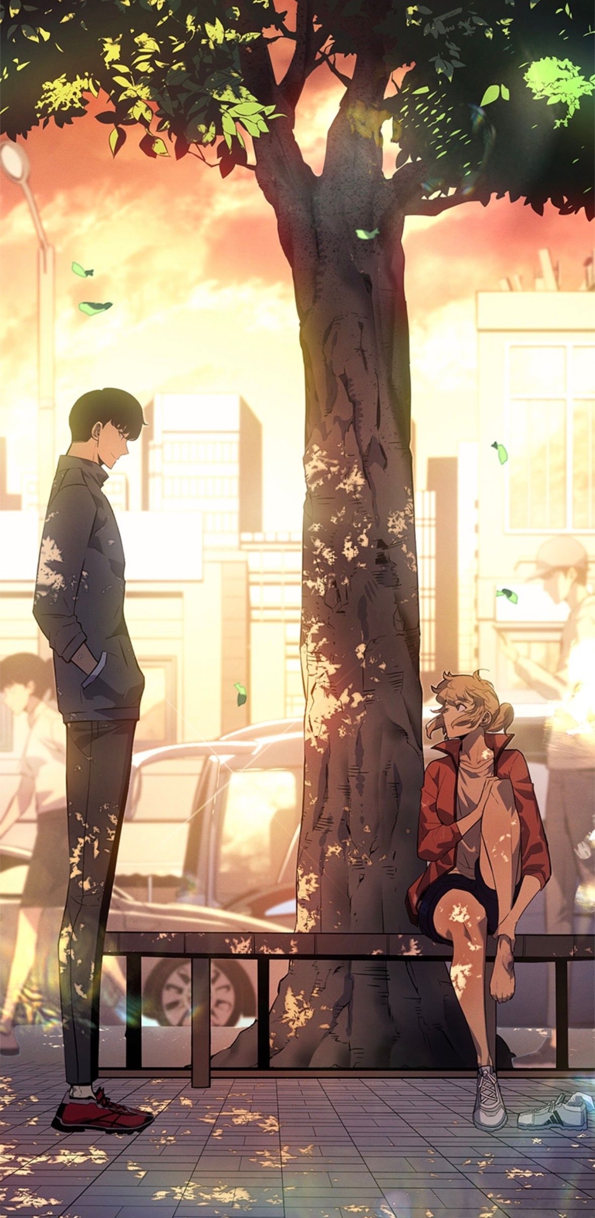 Jinwoo and Cha Haein meet again in the Solo Leveling manhwa