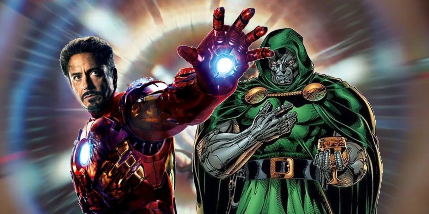 Iron Man and Doctor Doom in the Marvel Cinematic Universe