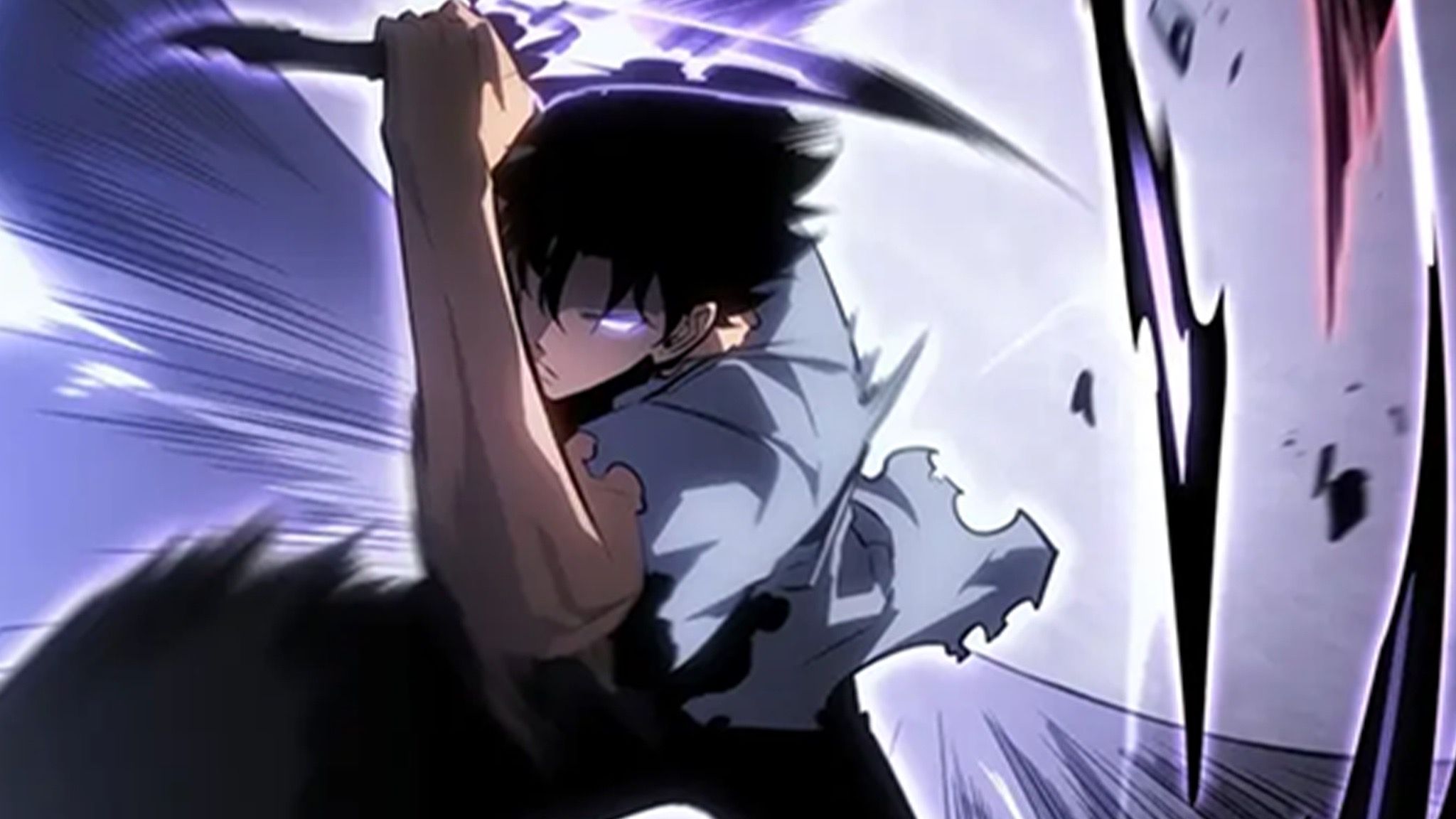 Sung Suho attacks Hwang Dongsoo in Solo Leveling: Ragnarok Chapter 58