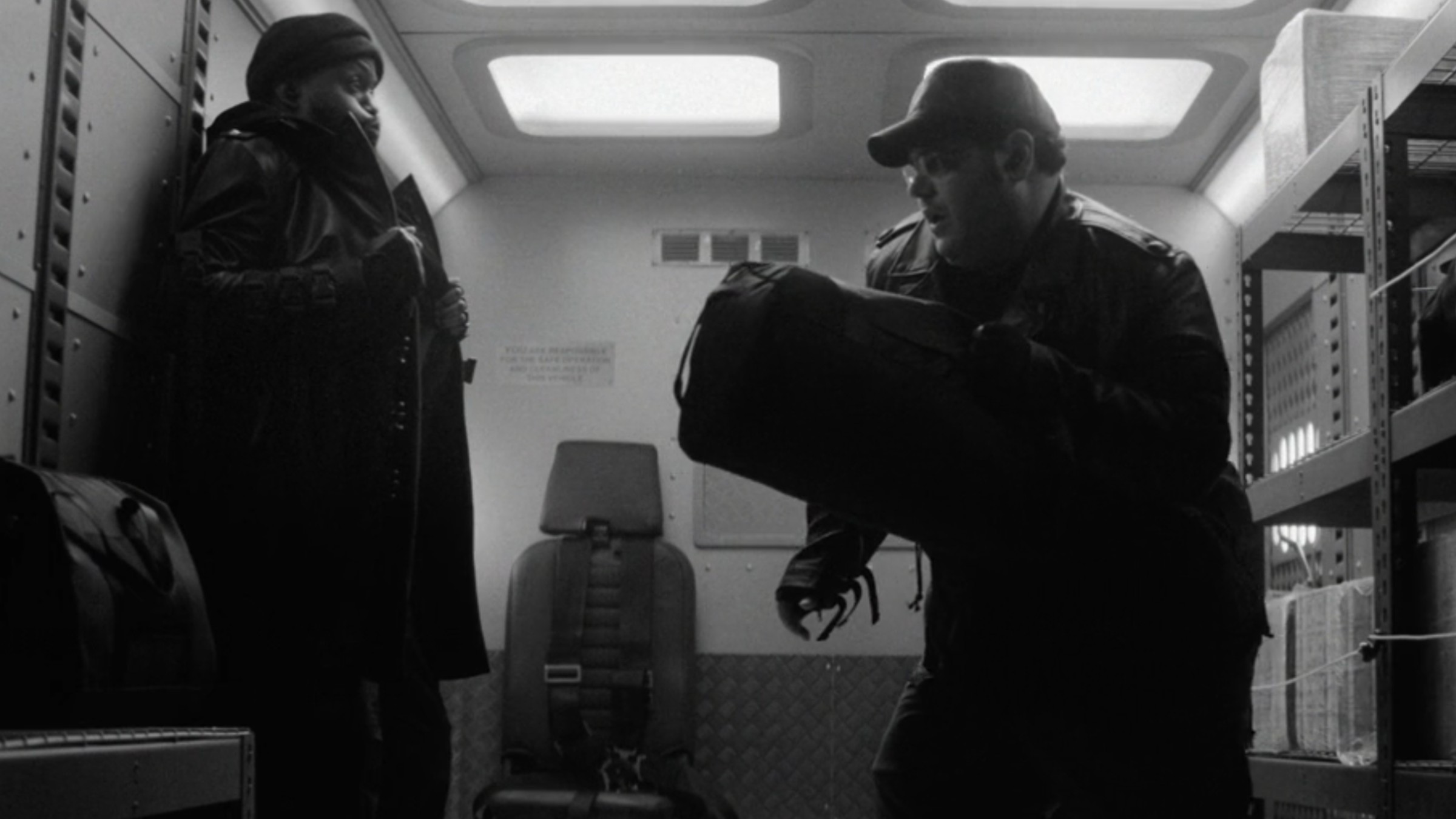Josh Gad with Doorman in Wonder Man