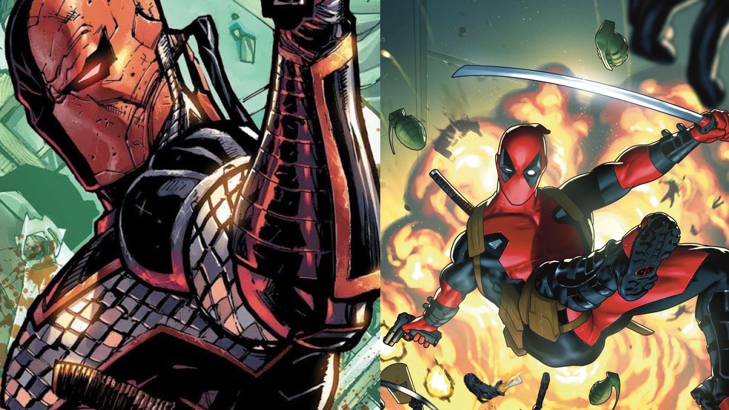 Deadpool and Deathstroke