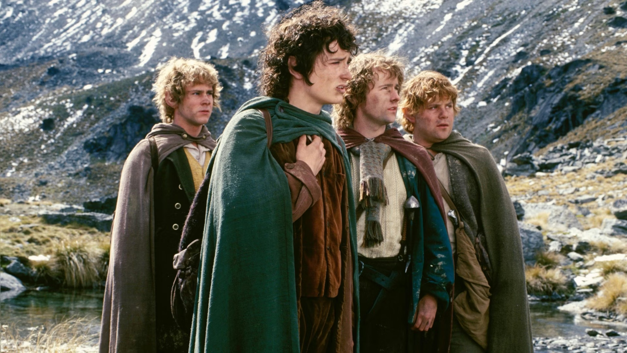 هوبیت‌ها در The Lord of the Rings: The Fellowship of the Ring