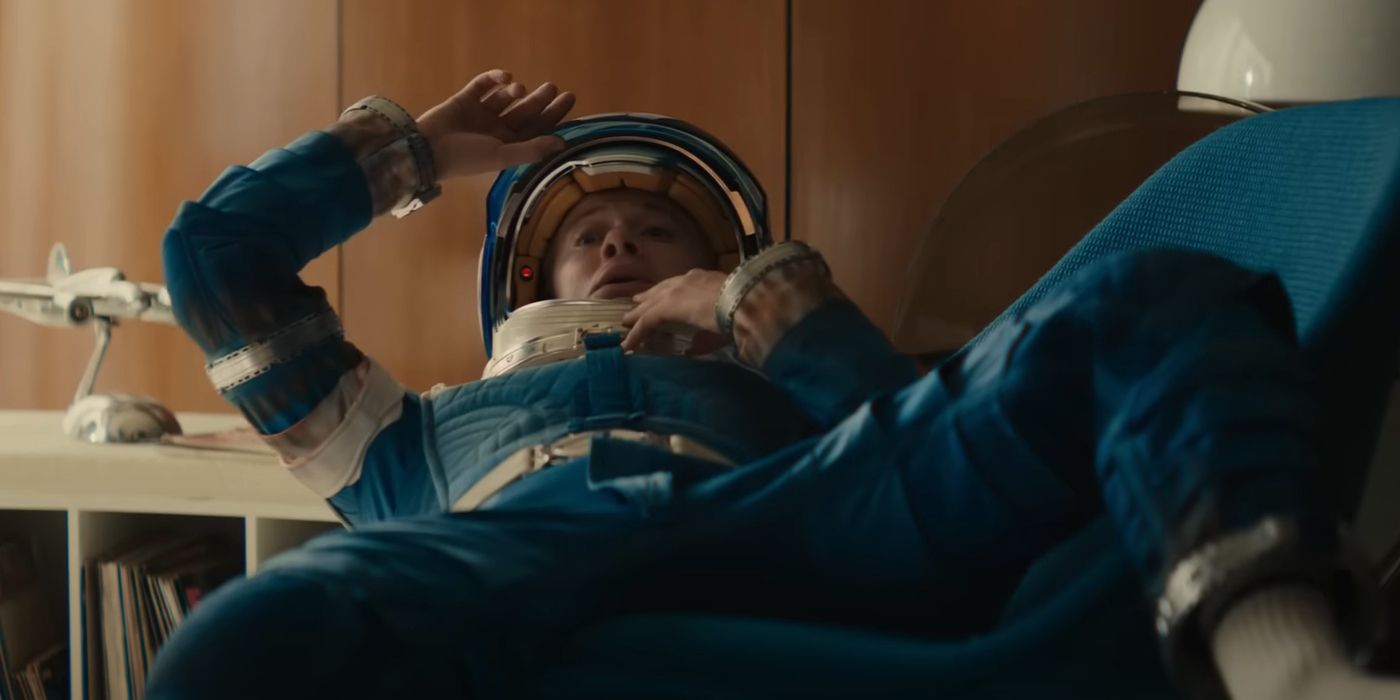 Johnny Storm (Joseph Quinn) in The Fantastic Four: First Steps