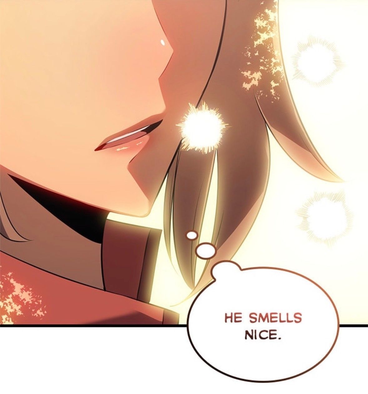 Cha Haein comments on Jinwoo's smell in the Solo Leveling manhwa
