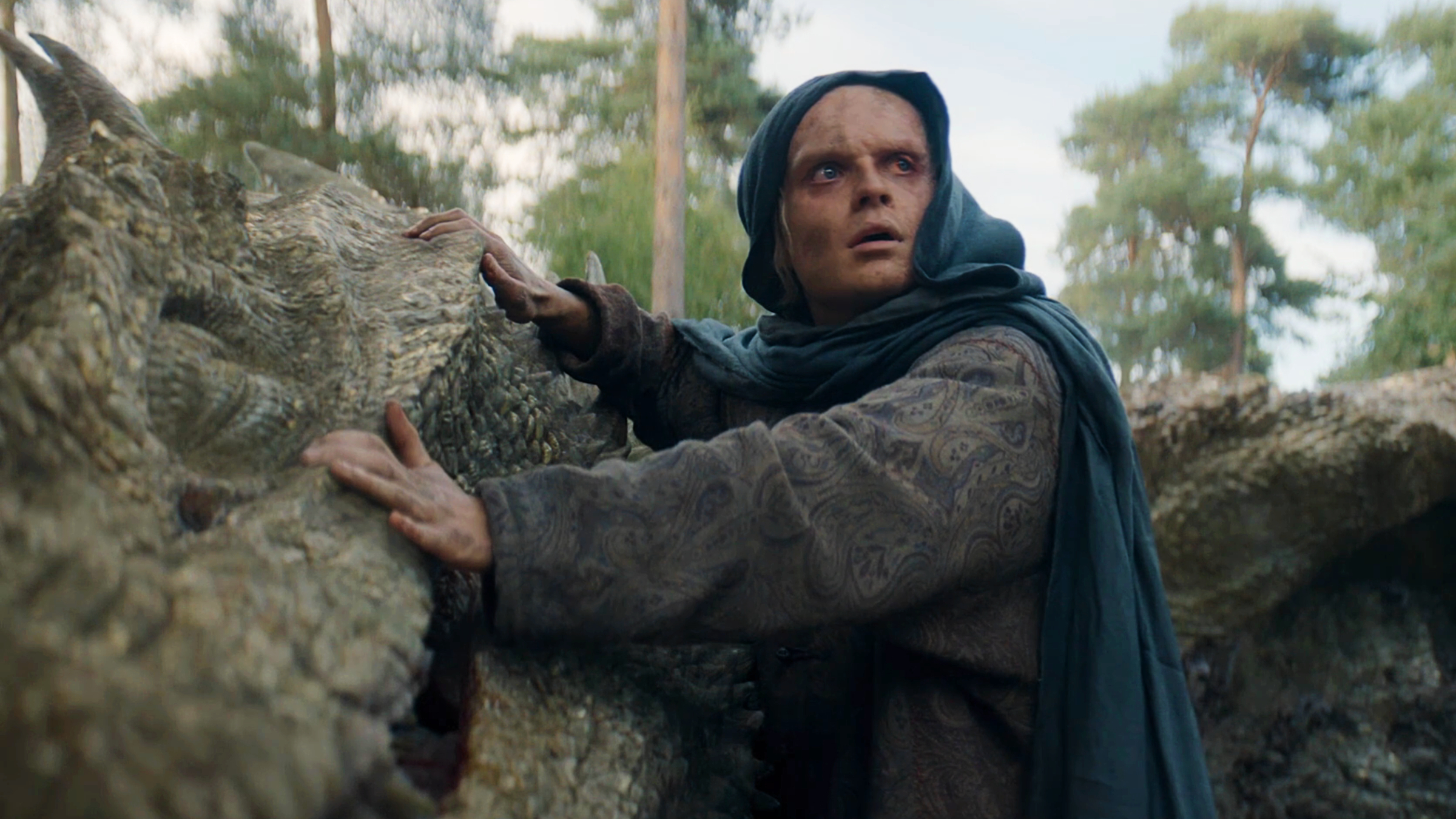 Sunfyre and Aegon Targaryen in House of the Dragon Season 3 Episode 4