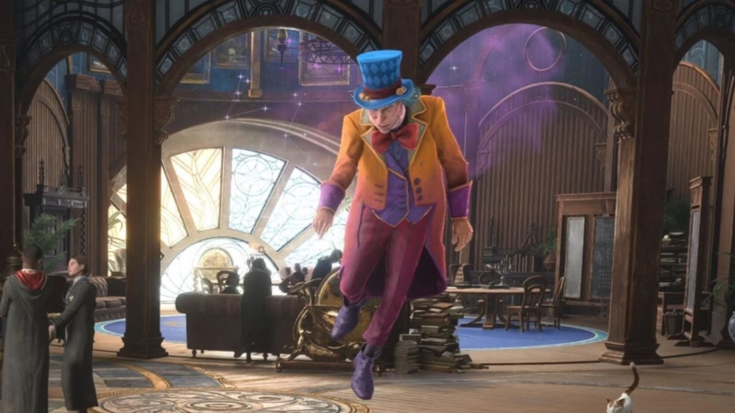 Peeves the Poltergeist in Hogwarts Legacy