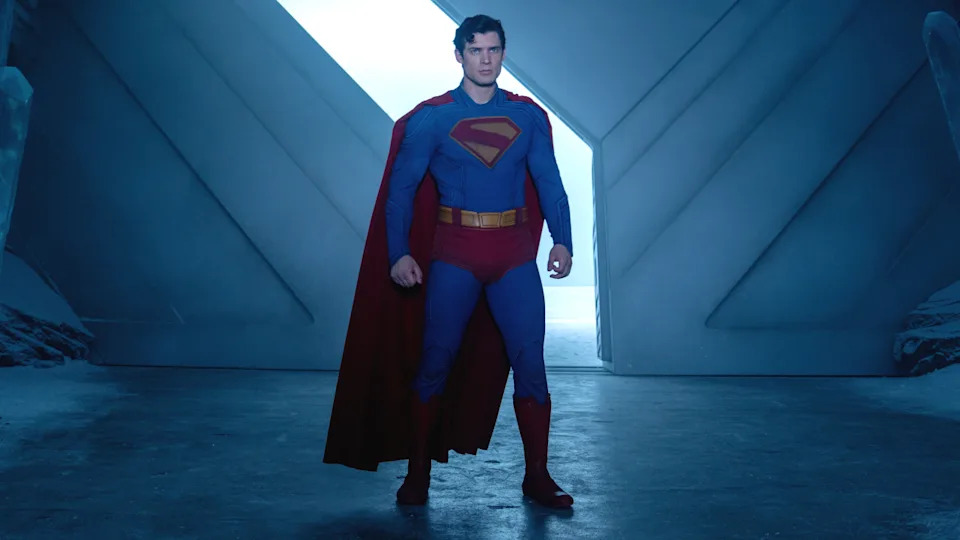 David Corenswet in Superman.