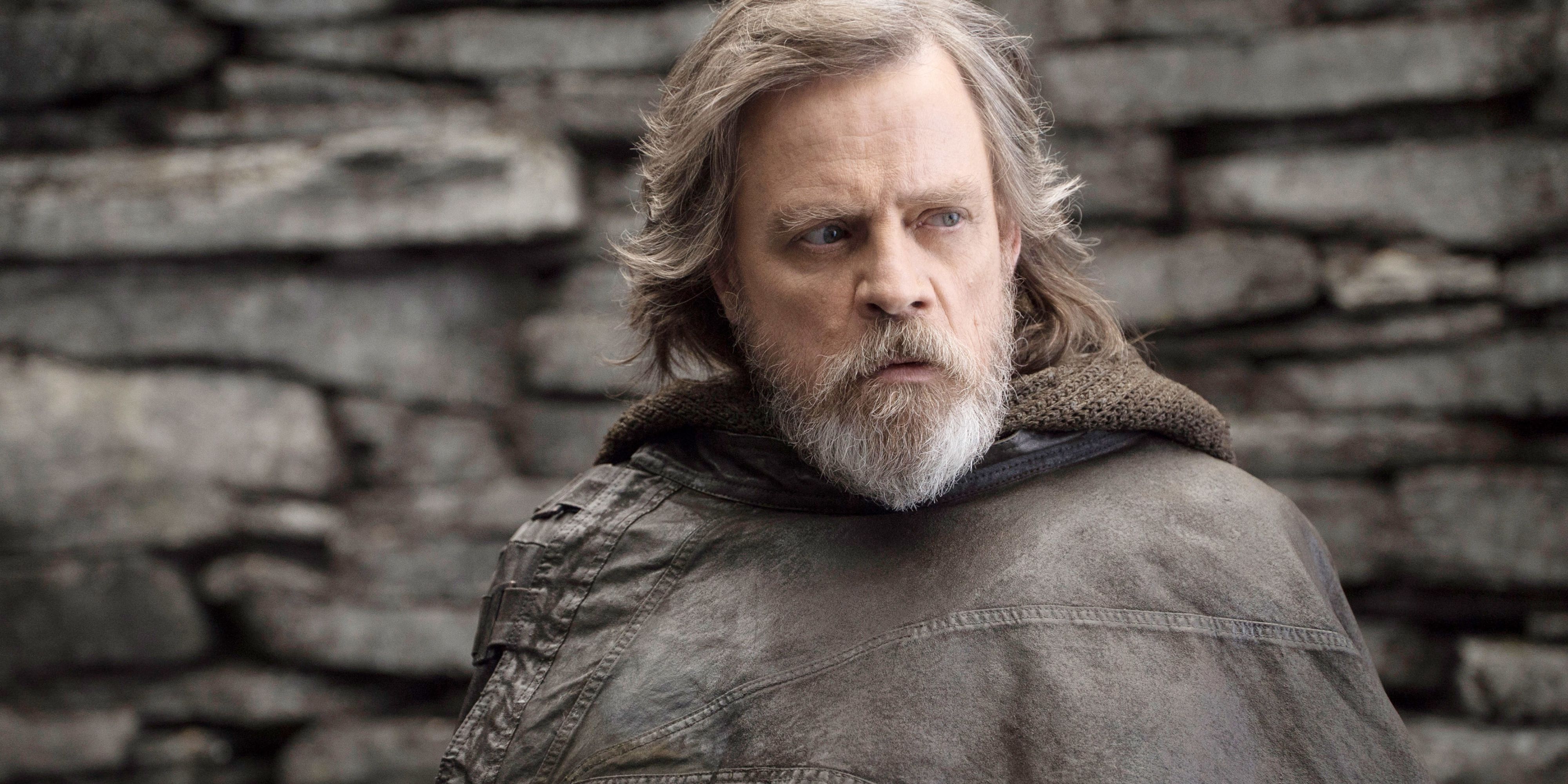 Luke Skywalker in Star Wars: The Last Jedi