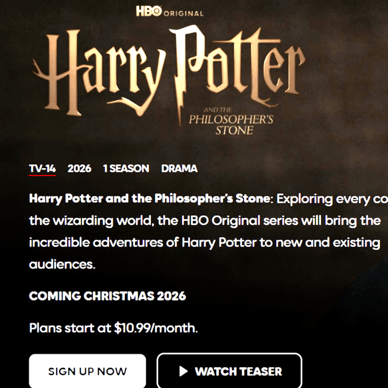 Harry Potter and the Philosopher's Stone.