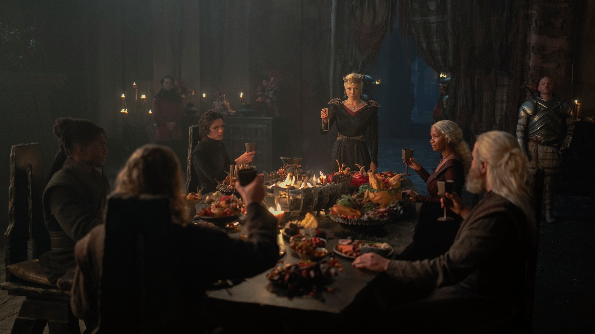 Addam of Hull، Jacaerys، Rhaenyra و دیگر شخصیتها در فینال فصل 2 House of the Dragon
