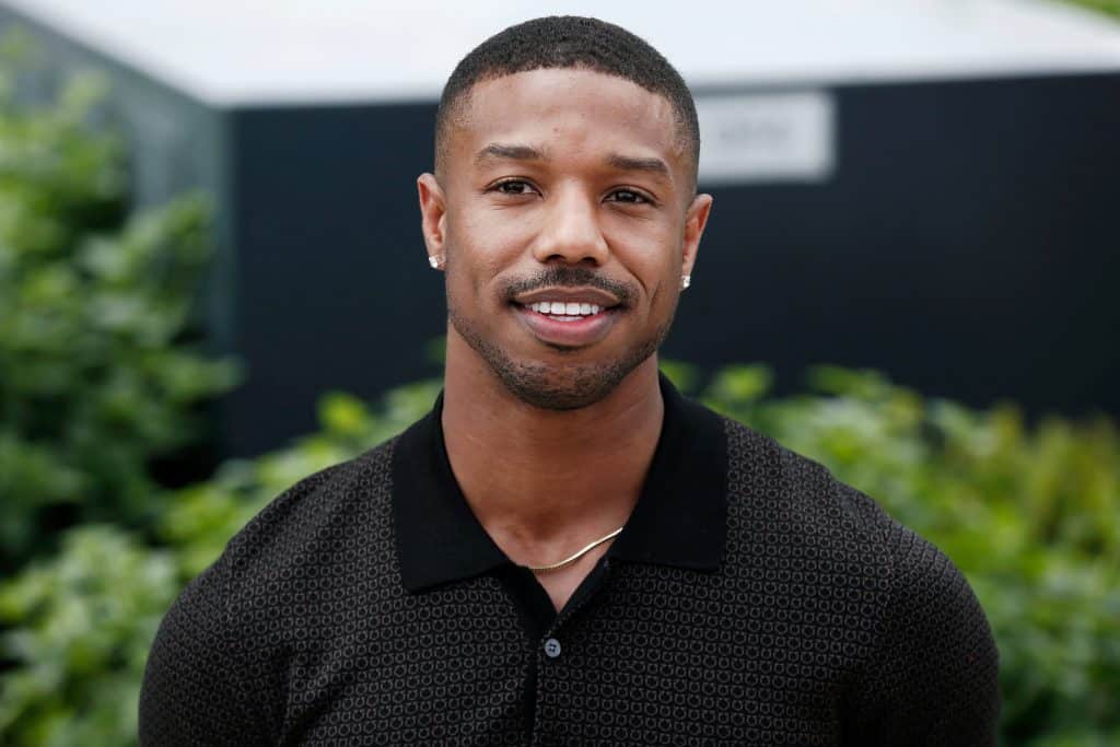 Solo shot of Michael B Jordan