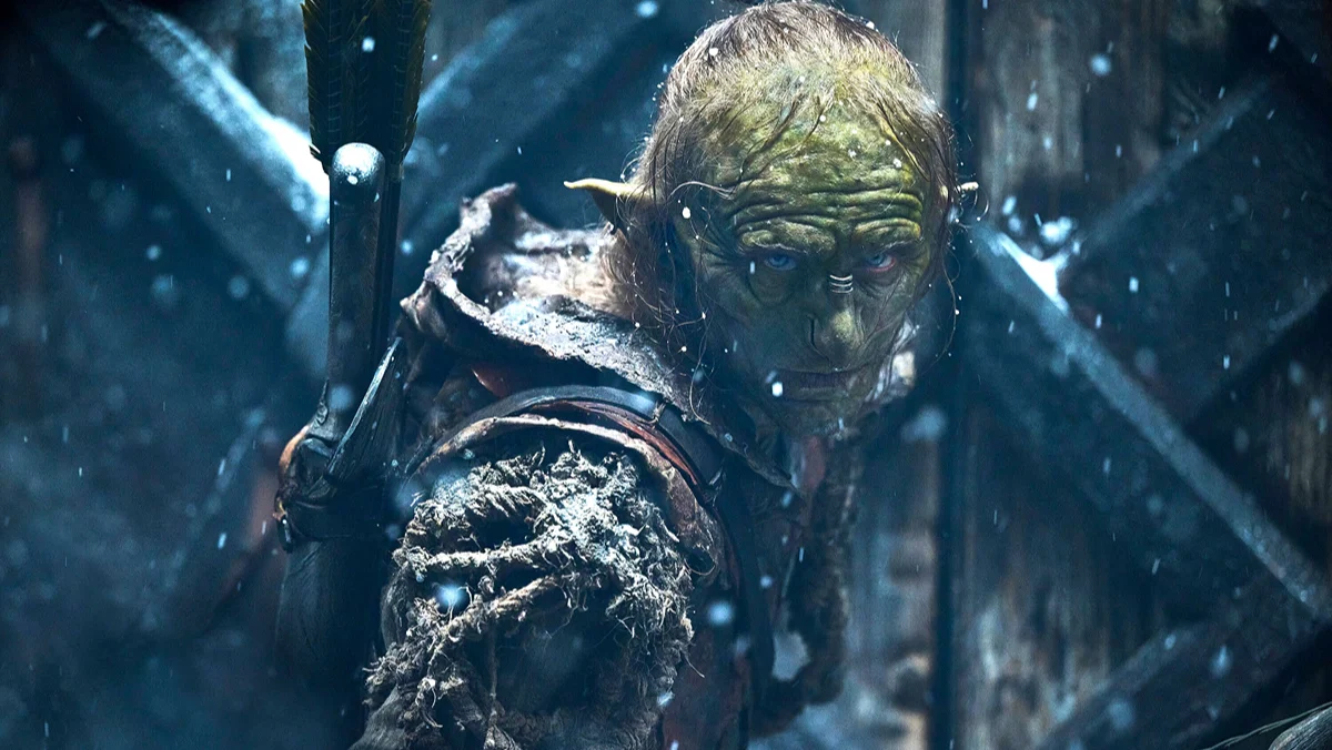 Marnûkh the orc with an arc from the rings of power season 3
