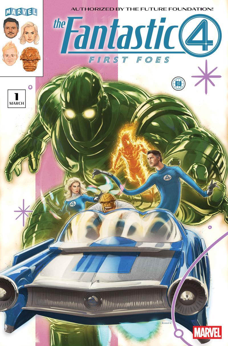 کاور کمیک Fantastic Four: First Foes