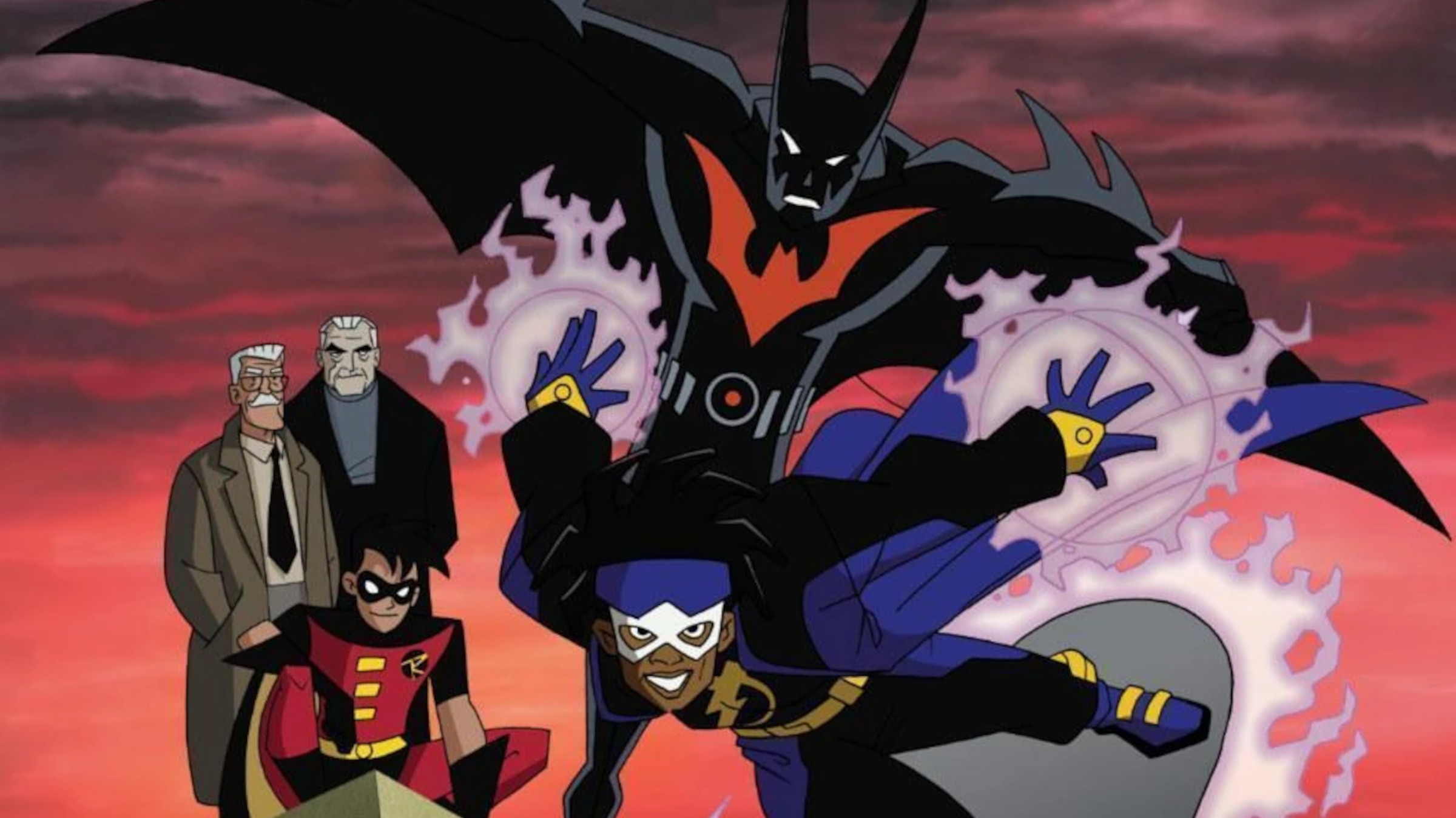 Batman Beyond and Static Shock Team
