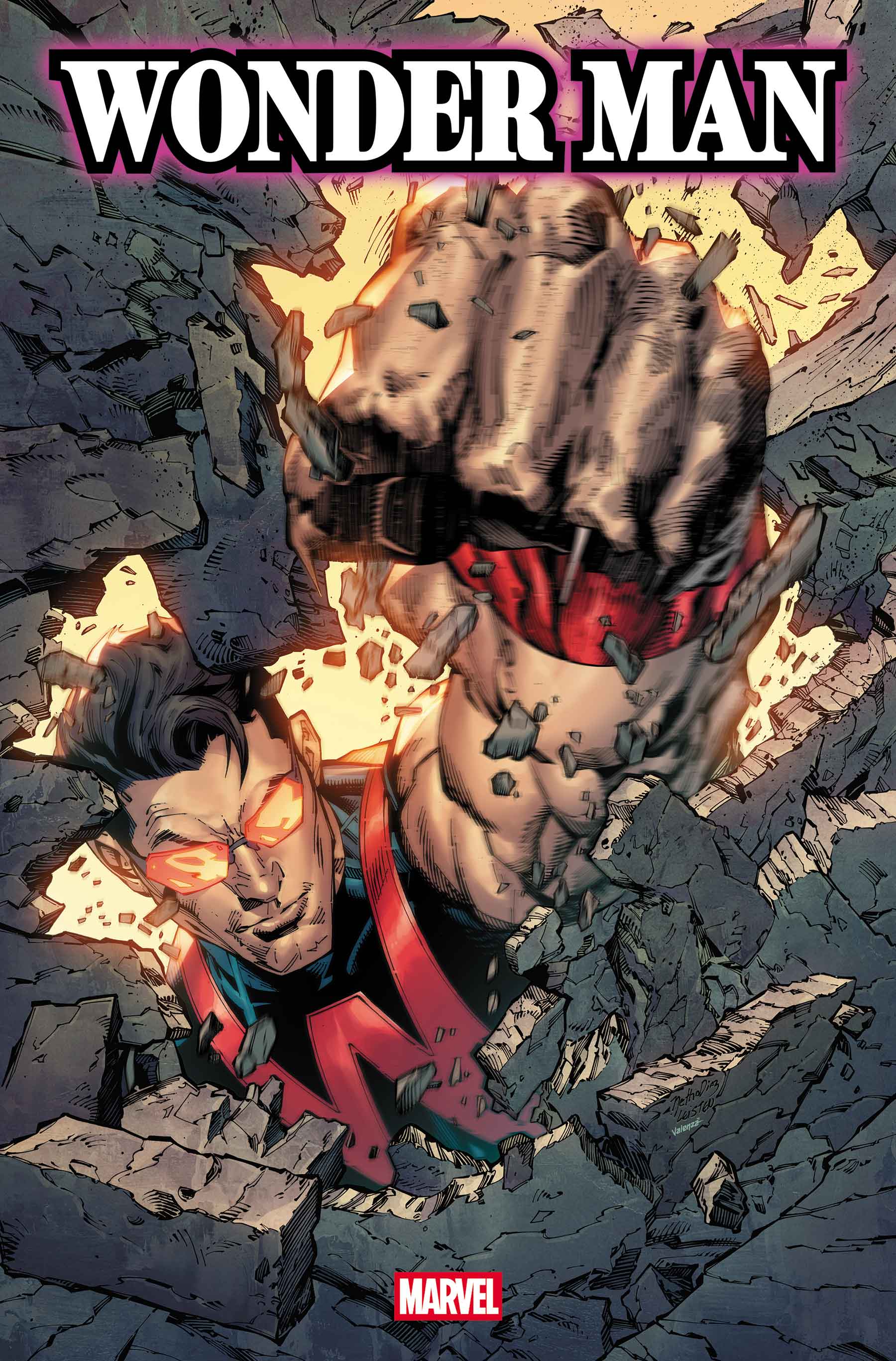 صفحهای از کمیک Wonder Man