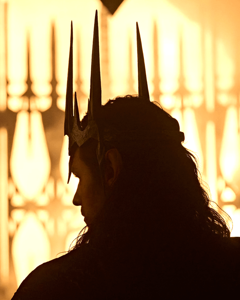 Sauron's silhouette.