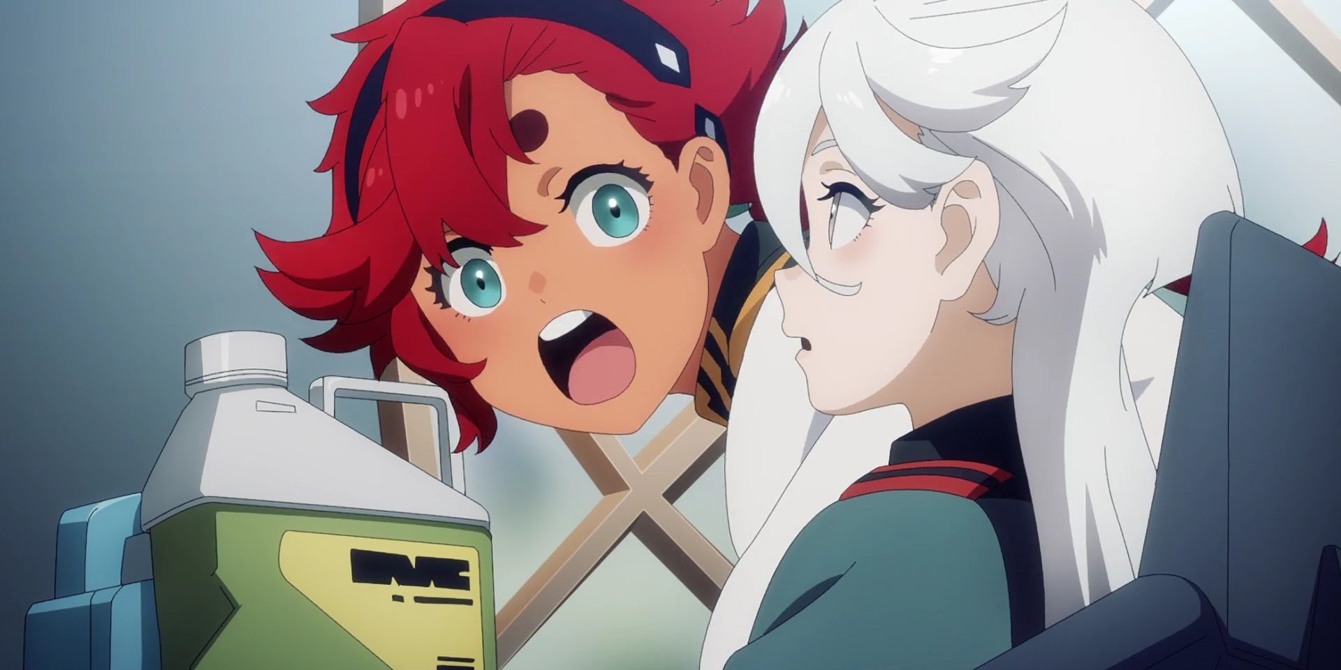 Suletta and Miorine - Mobile Suit Gundam