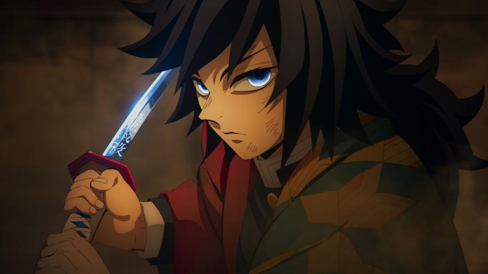 Scene from "Demon Slayer Kimetsu no Yaiba Infinity Castle."