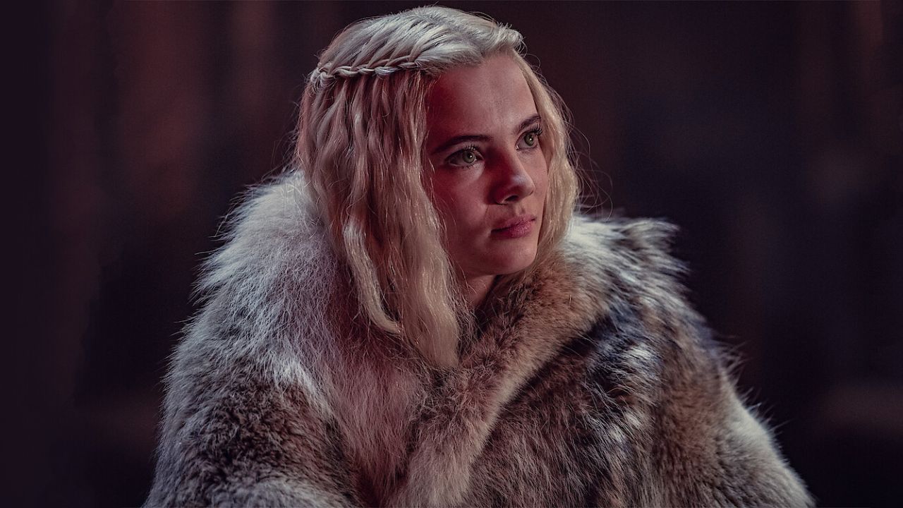 Freya Allan as Ciri in The Witcher