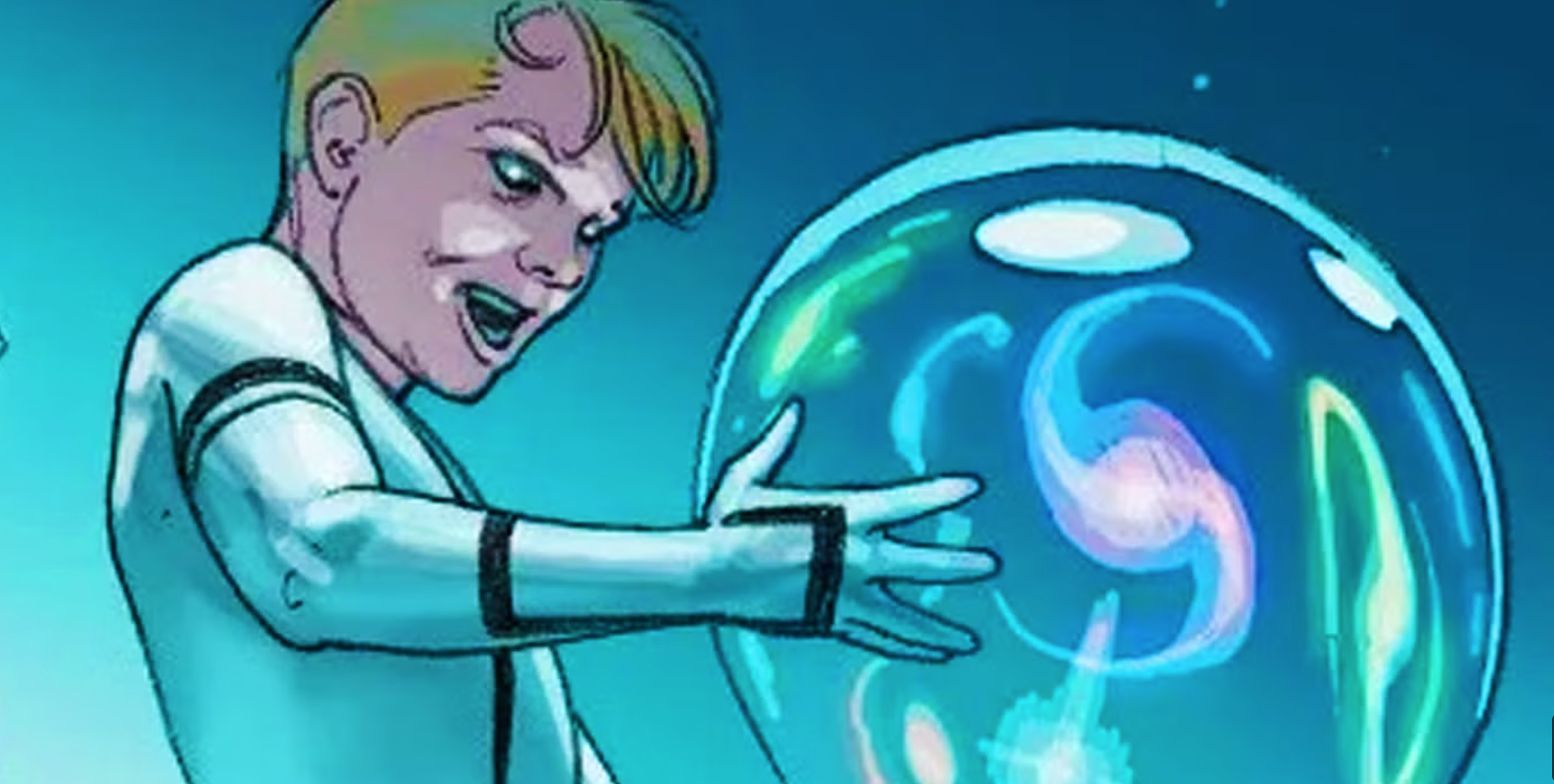 Franklin Richards manifests a new universe in Marvel Comics' Secret Wars