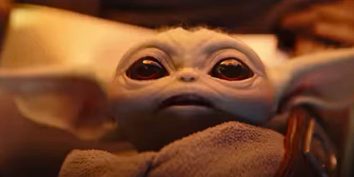 Grogu on the N1 Starfighter in 'The Mandalorian' Season 3 trailer