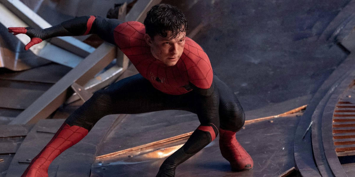 Tom Holland as Spider-Man/Peter Parker in Spider-Man: No Way Home