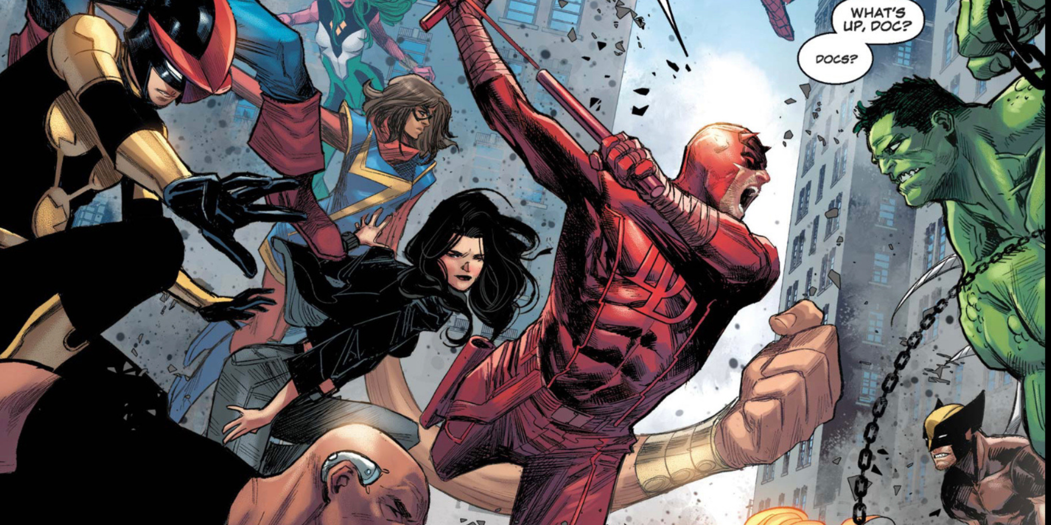 Daredevil fight for New York