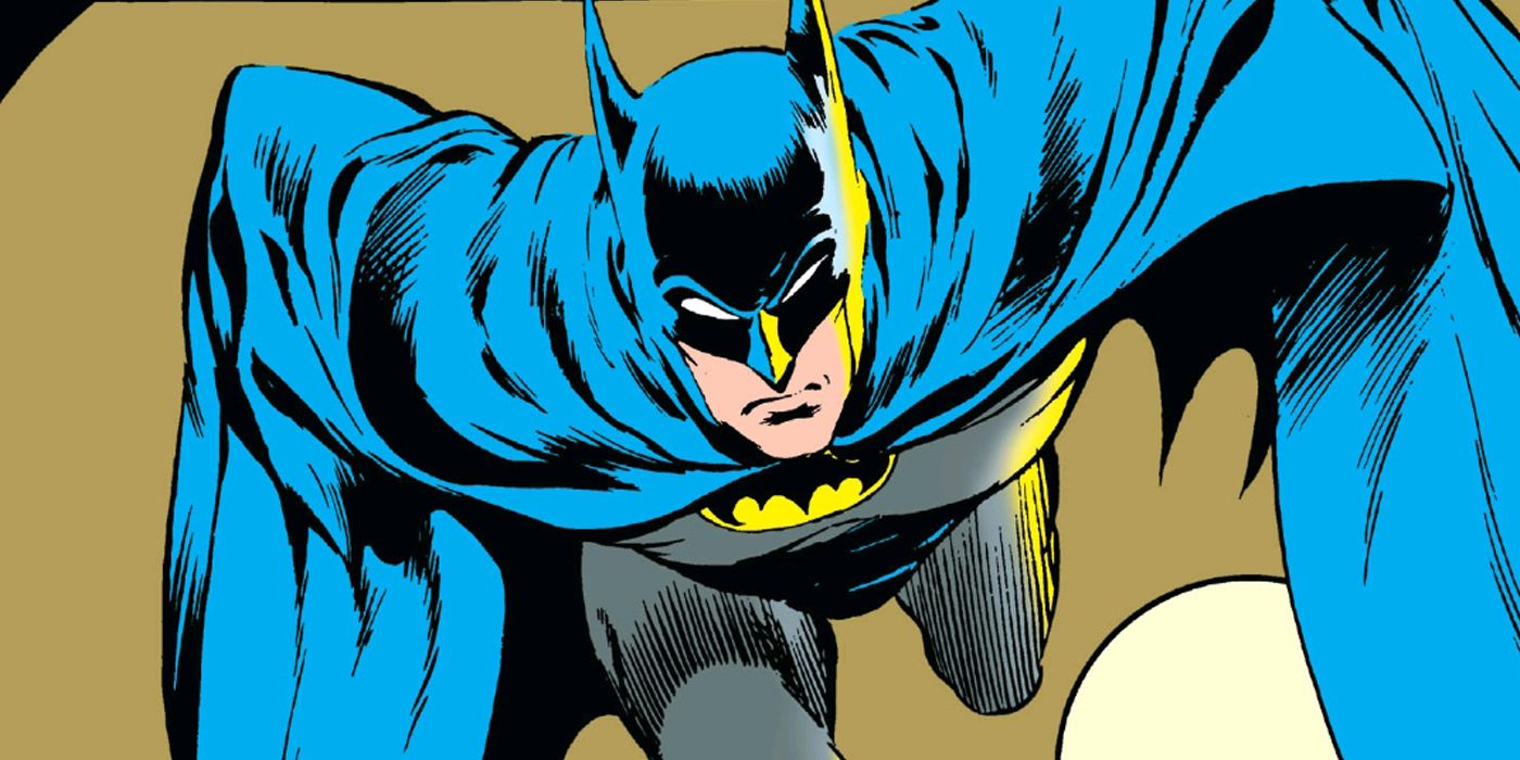 Bernie Wrightson's Batman leaping in DC Comics