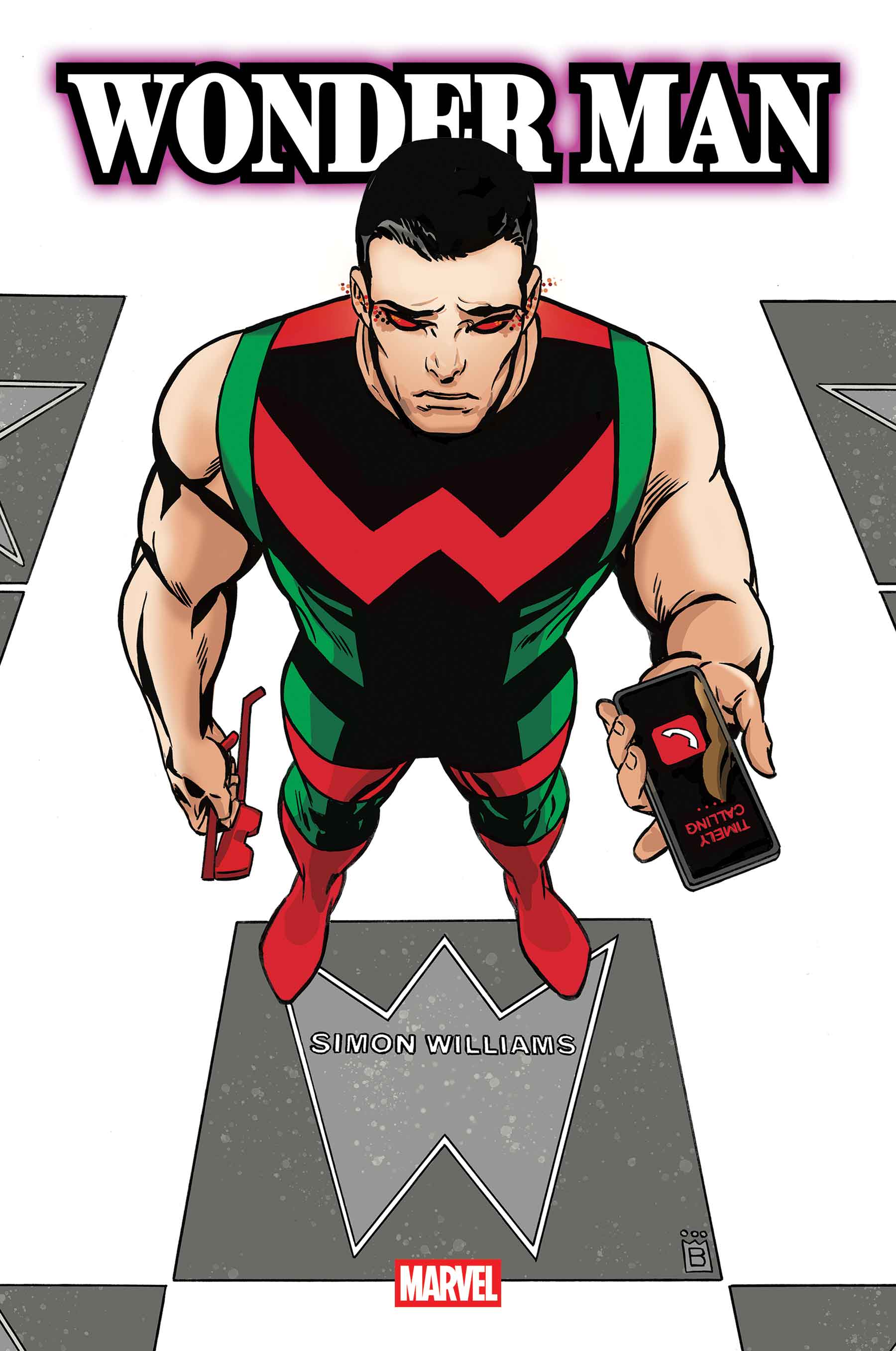 آرت کمیک Wonder Man توسط مارک بکینگام