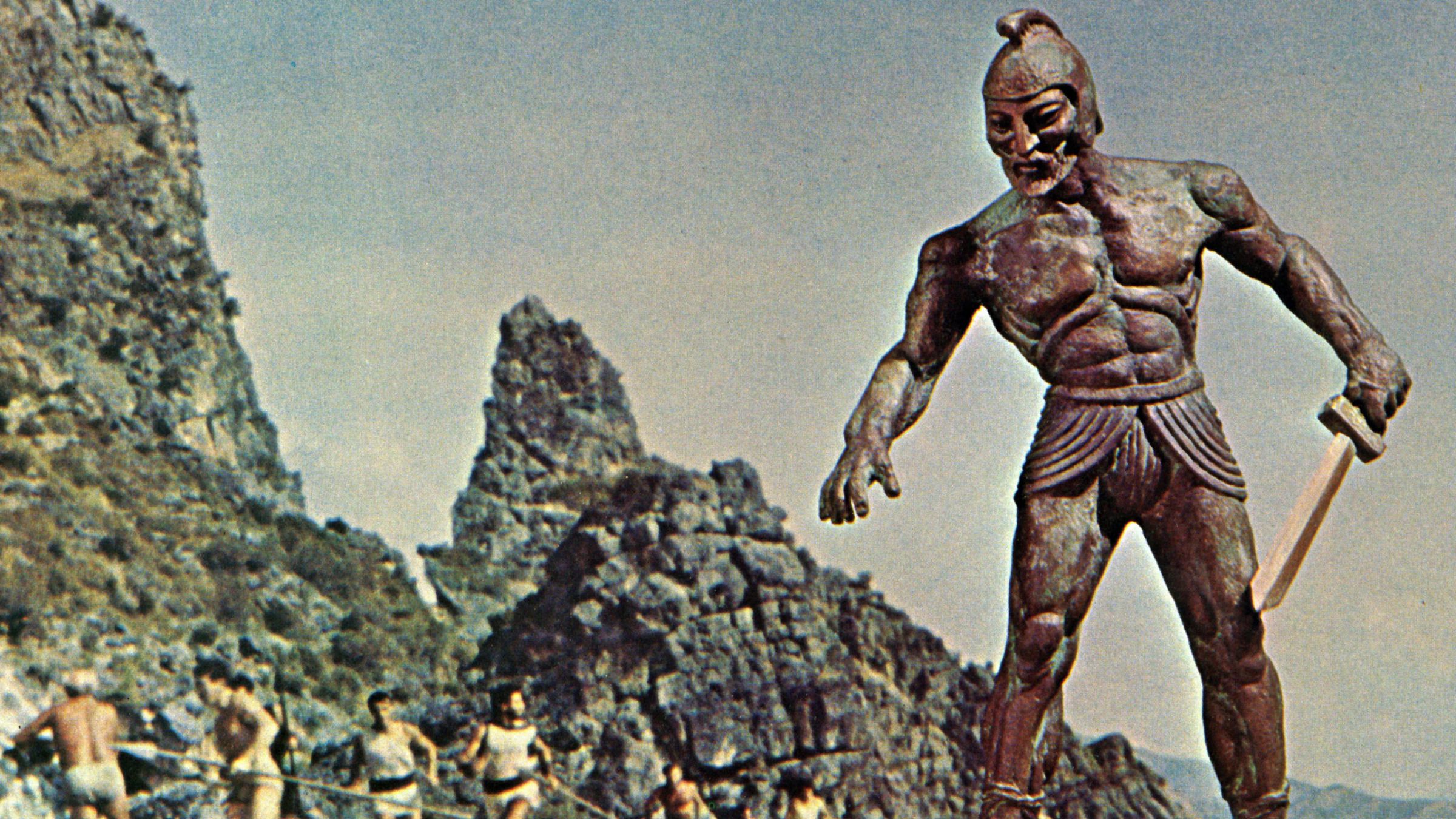 غول برنزی Talos در Jason and the Argonauts