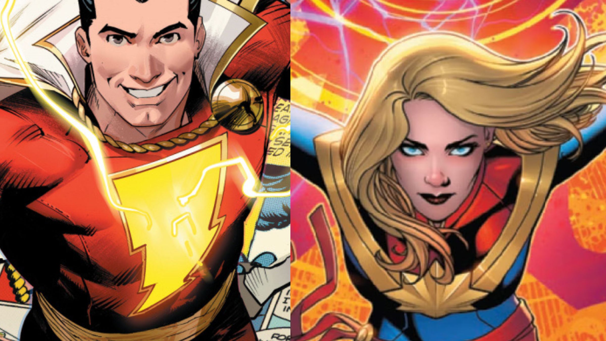 Shazam and Captain Marvel