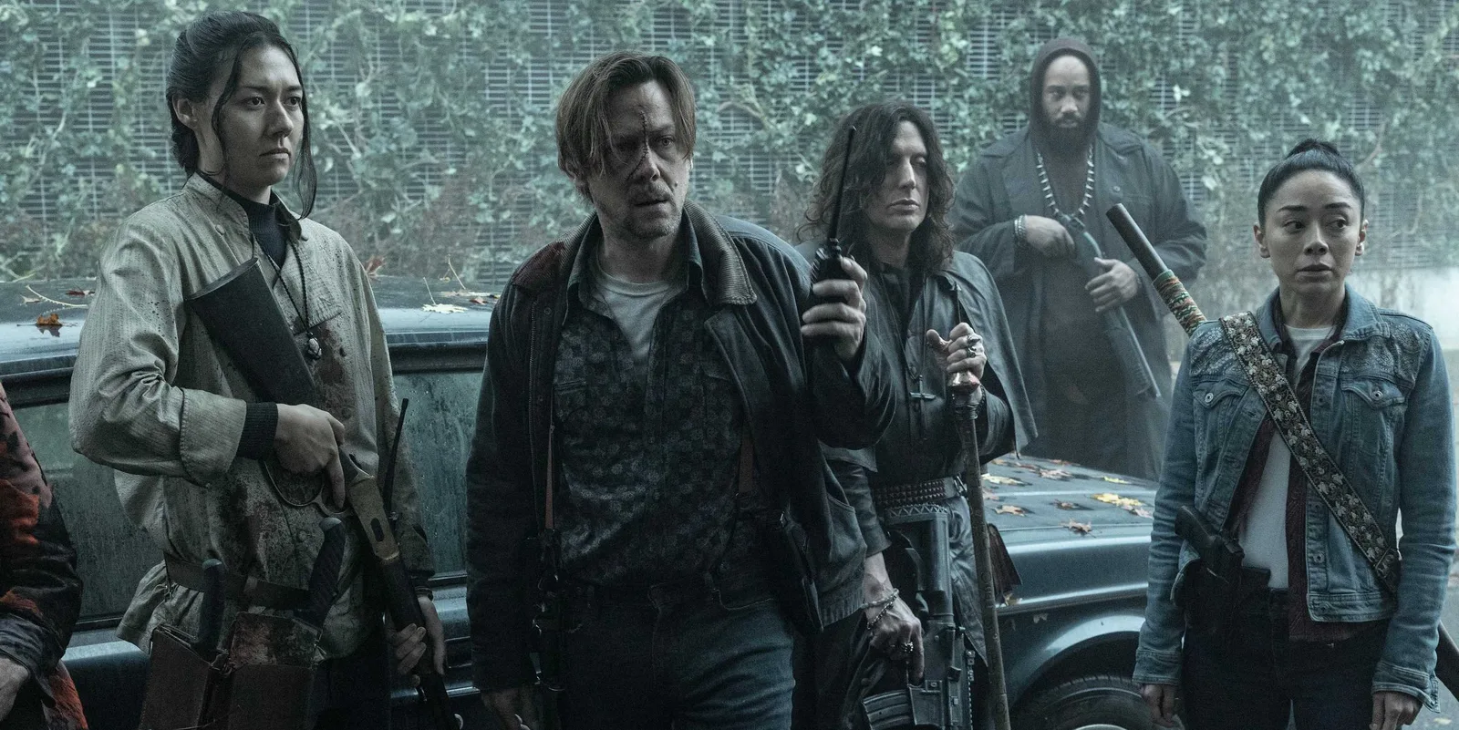 دیلارد، رنهتا و اعضای Dead Squad در فصل سوم Dead City
